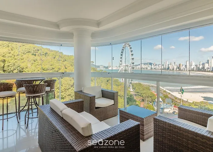 Apto Exclusivo C/ Vista Mar E Roda Gigante Bsd1501